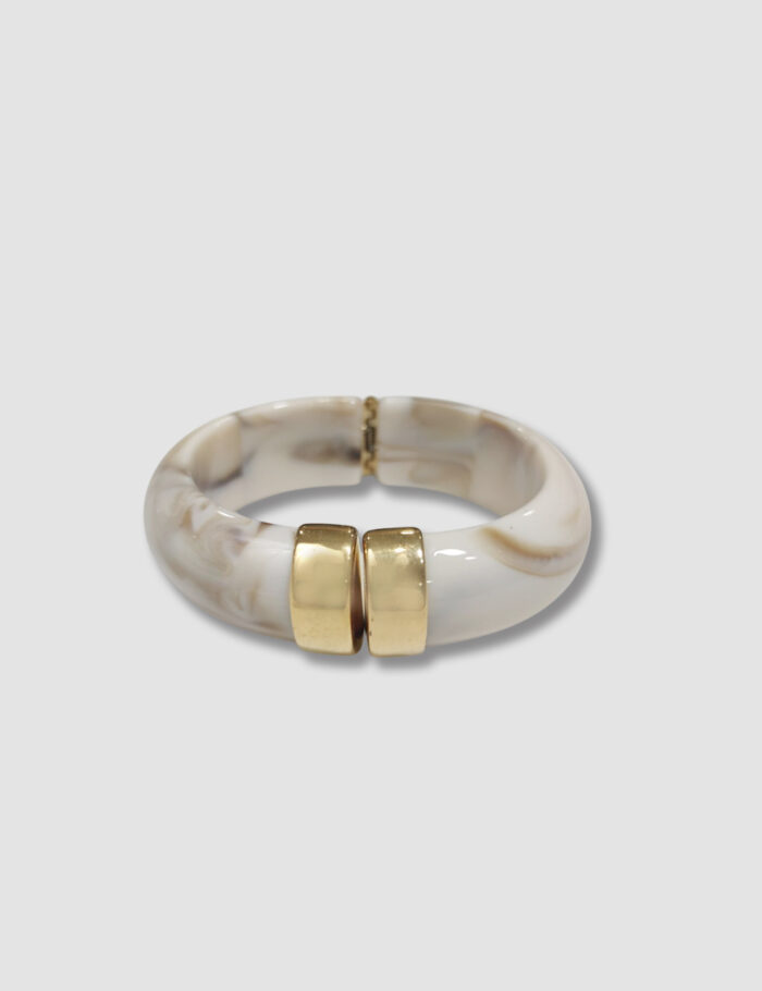 Pulsera Acero Beige