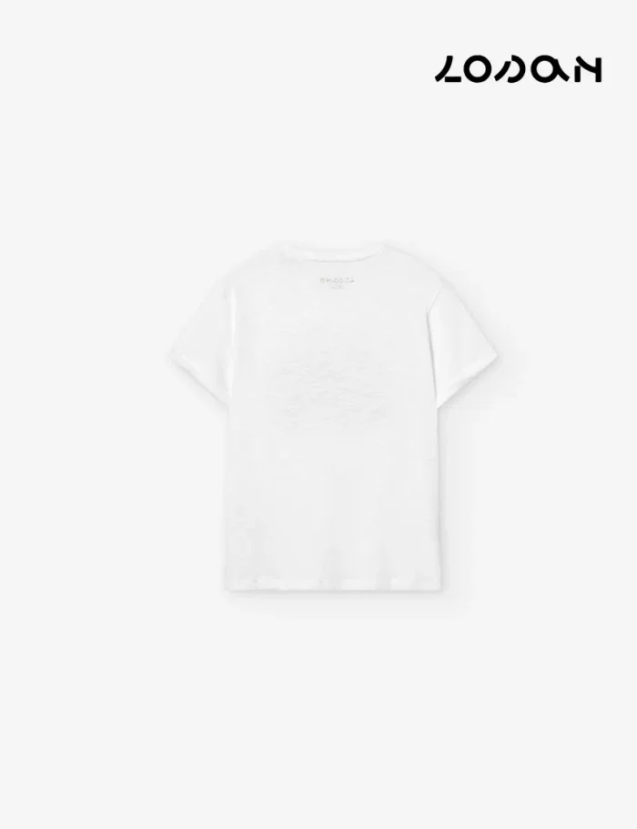 Camiseta Deep Blue Blanca - Imagen 3