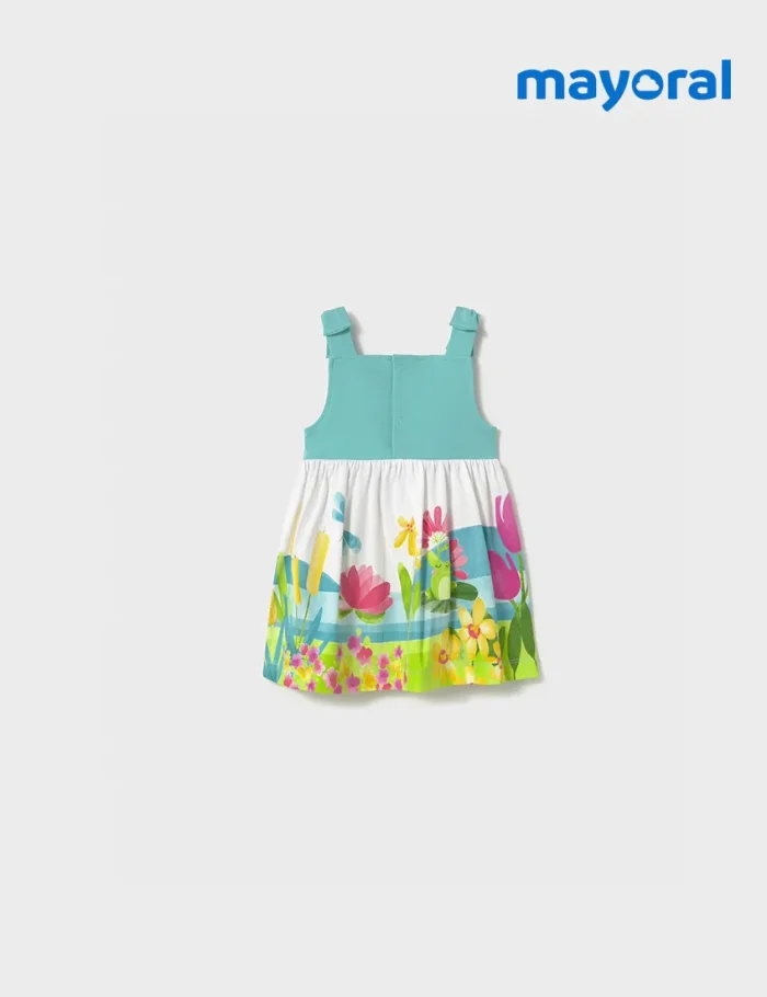 Vestido Cenefa Turquesa - Imagen 2