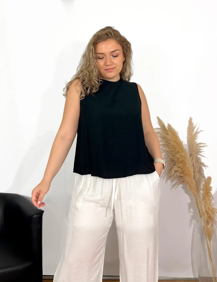 Blusa Lazada Negra