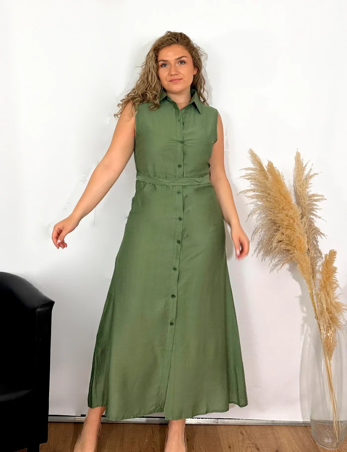 Vestido Maxi Verde - Imagen 3