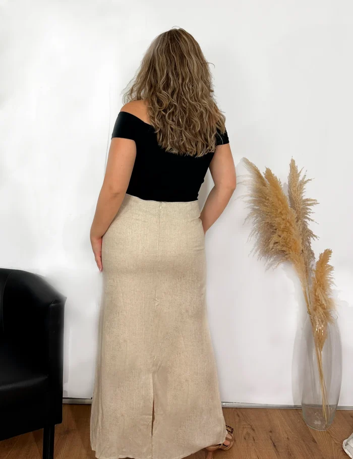 Falda Maxi Lino - Imagen 3