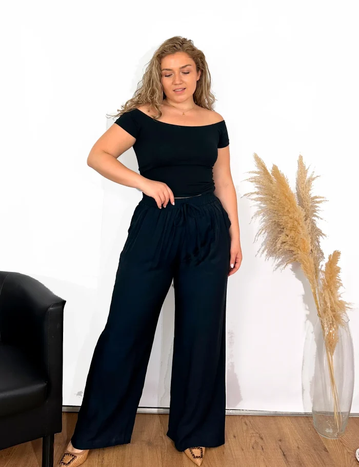 Pantalón Basic Negro - Imagen 2