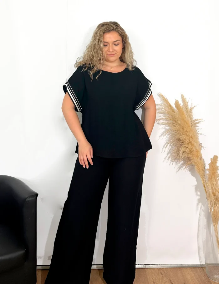 Conjunto Raya Lateral Negro - Imagen 3