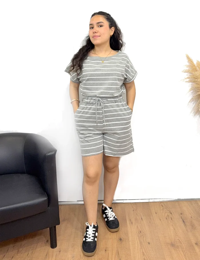 Short Rayas Mezcla