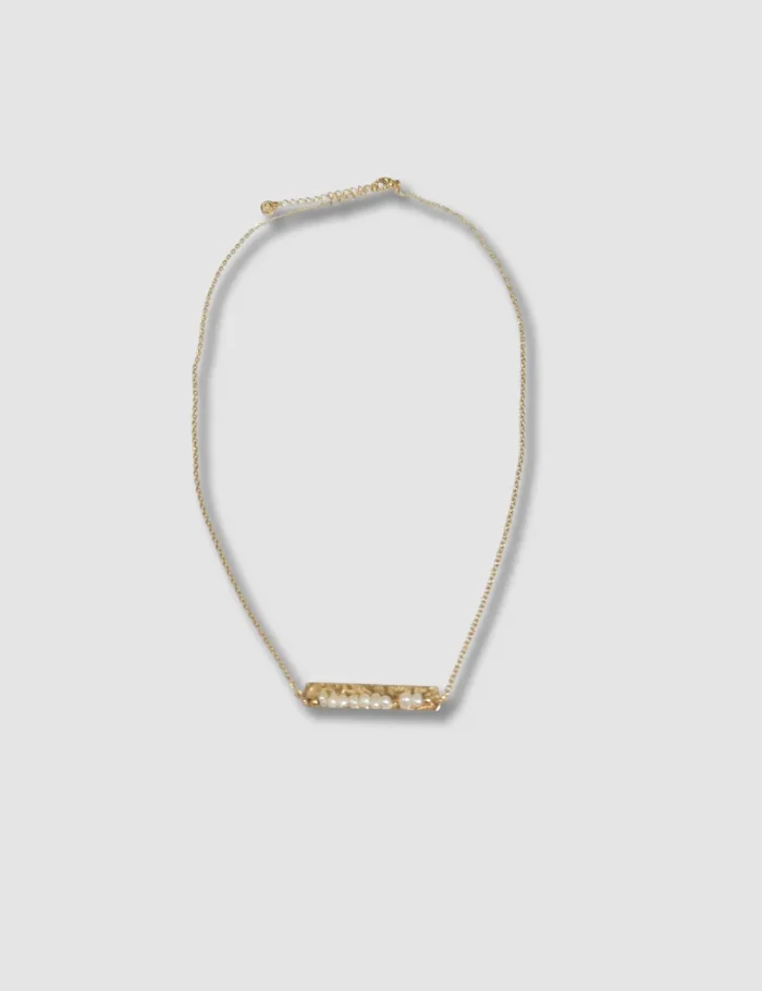 Collar Acero Perlas - Imagen 2