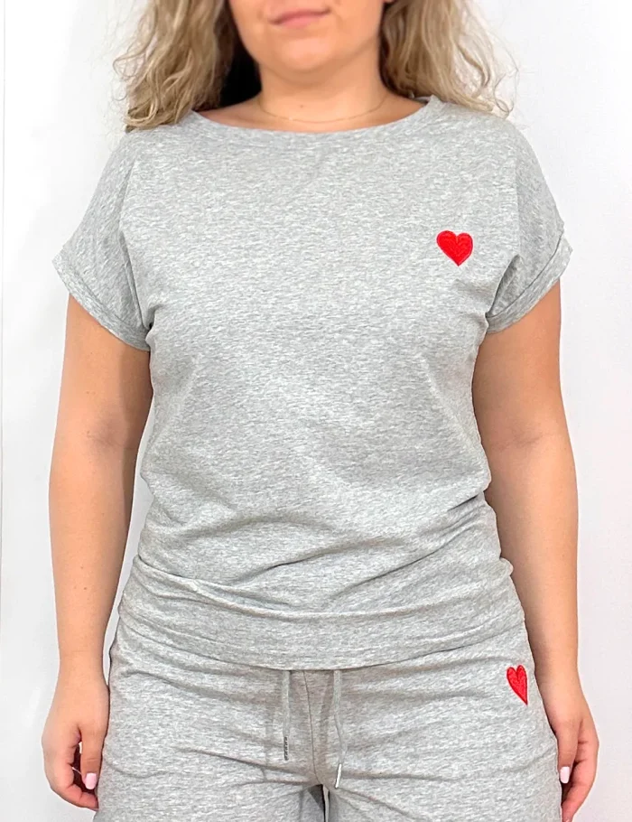 Camiseta Corazón Mezcla