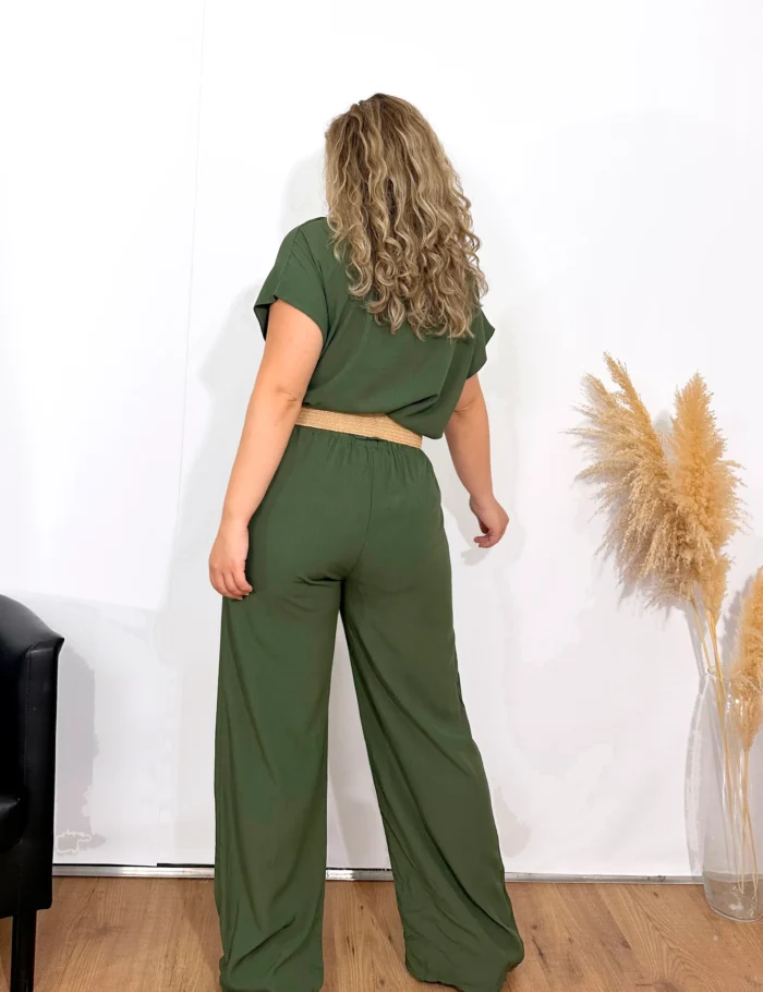 Pantalón Fluido Kaki - Imagen 3