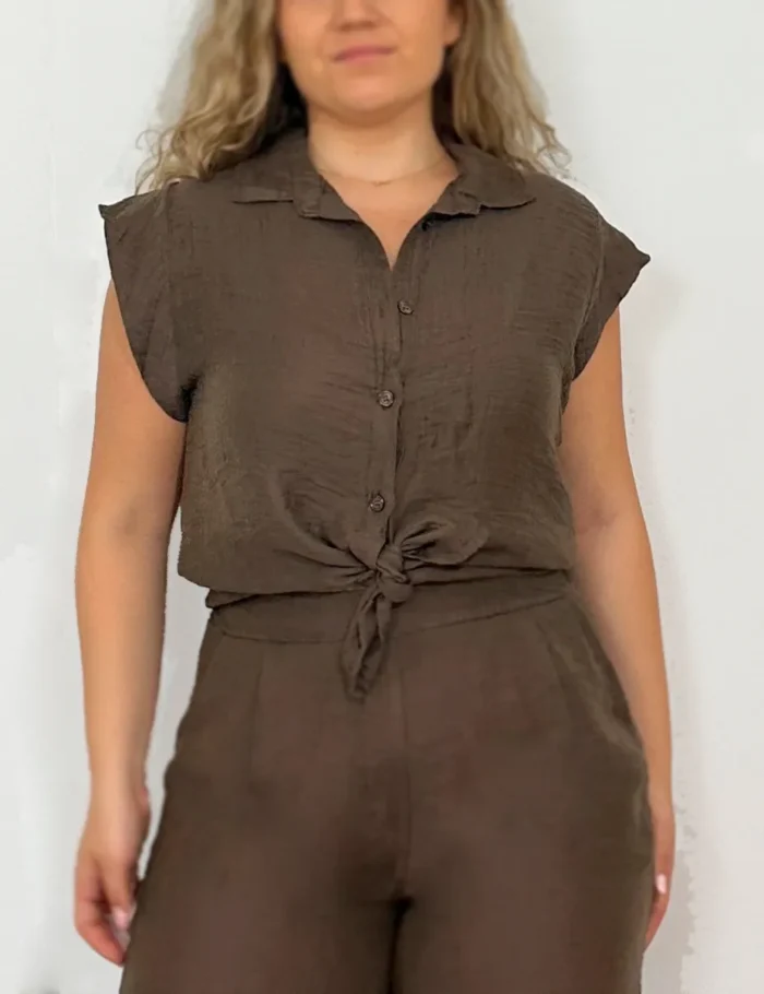 Camisa Chocolate - Imagen 2