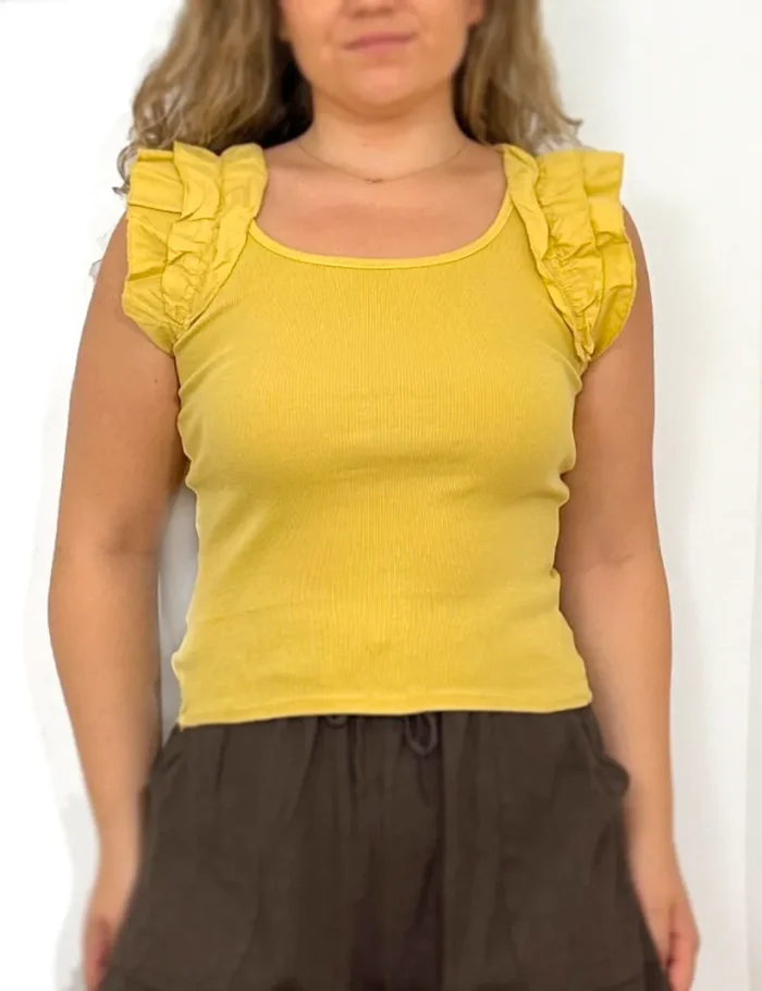 Camiseta Canalé Mostaza