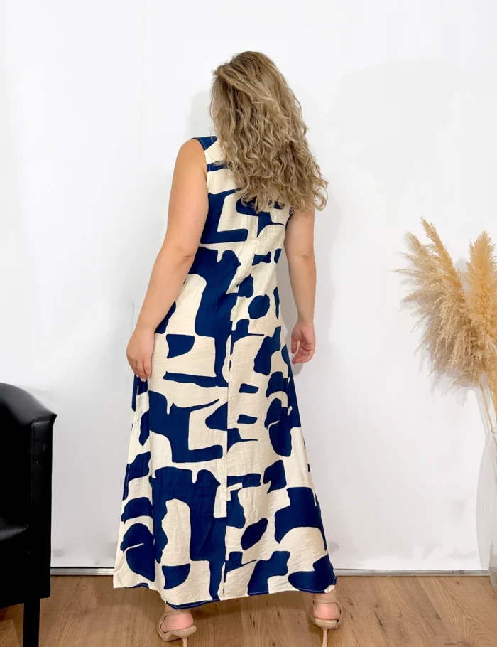 Vestido Maxi Azul - Imagen 2
