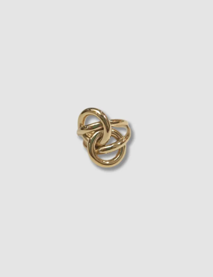 Anillo Acero Nudos