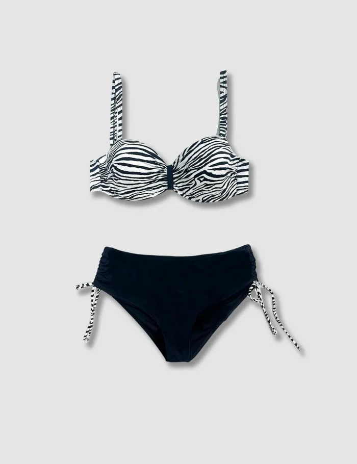 Top Bikini Cebra