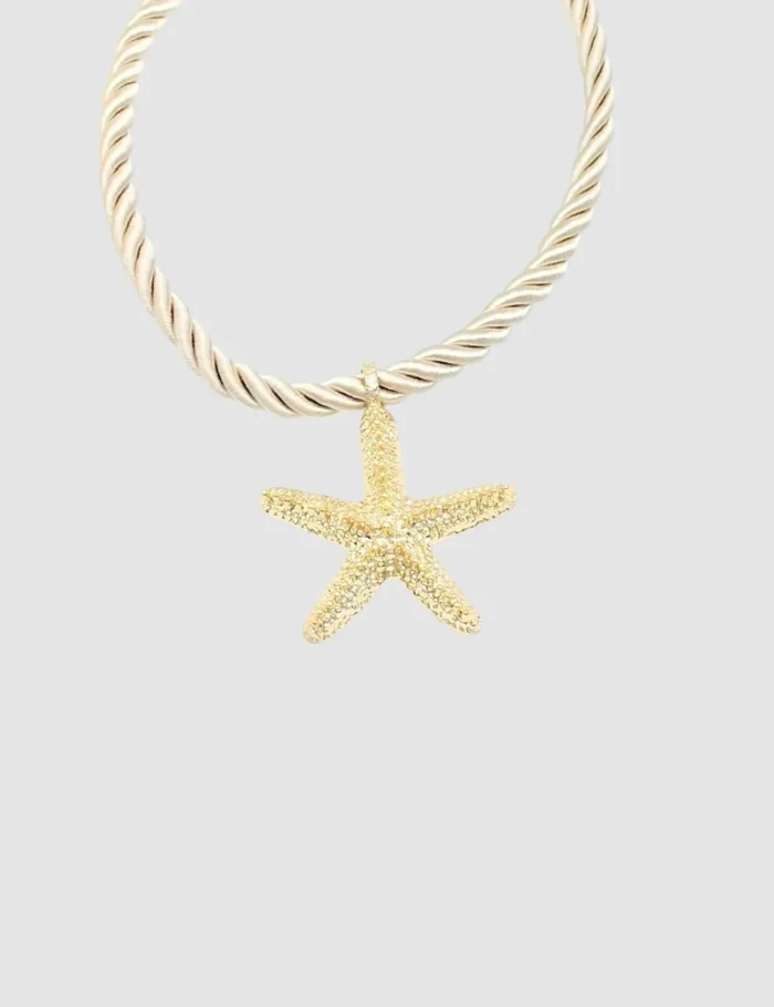 Collar Cordón Estrella de Mar