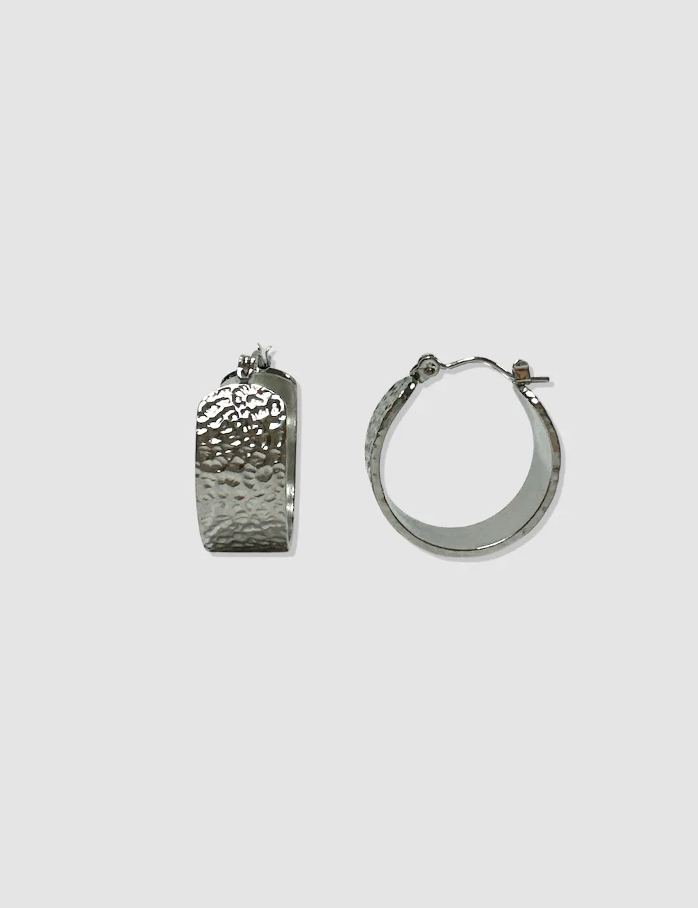 Aros Relieve Plateados