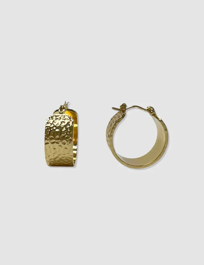 Aros Relieve Dorados - Imagen 2