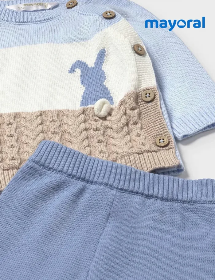 Conjunto Pantalón Largo Azul - Imagen 2