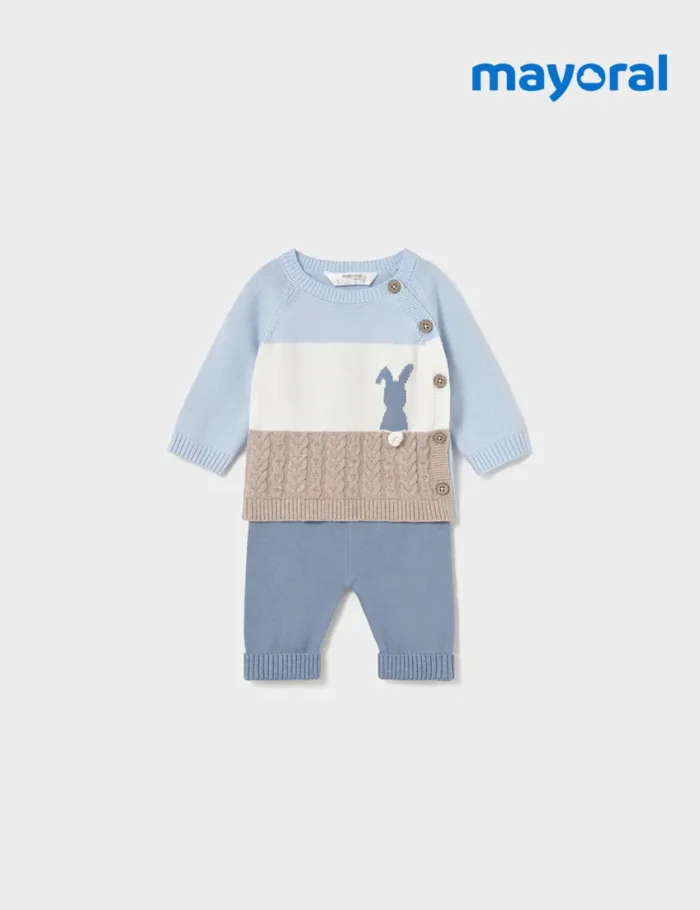 Conjunto Pantalón Largo Azul