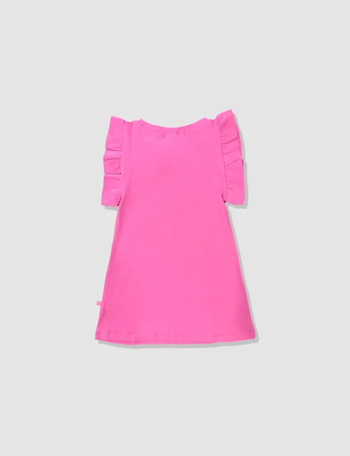 Vestido Volante Rosa - Imagen 2
