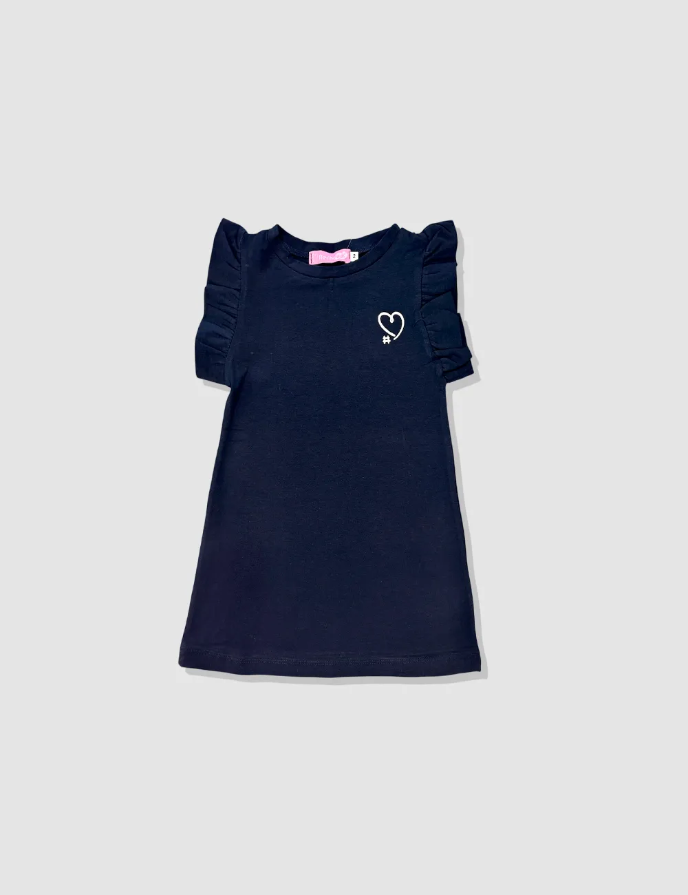 Vestido Volante Marino
