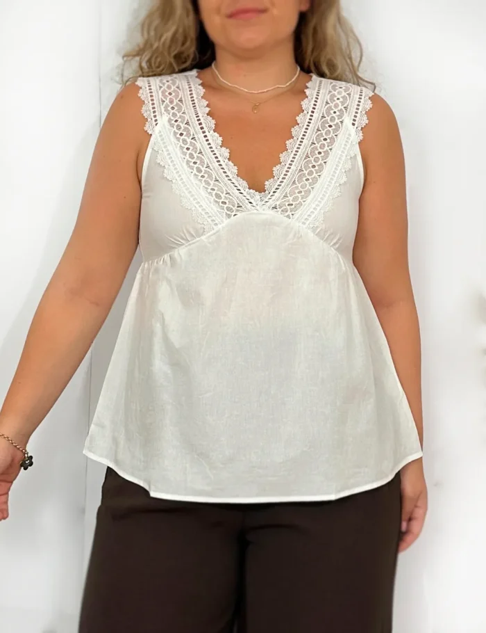 Blusa Corte Evasé - Imagen 2