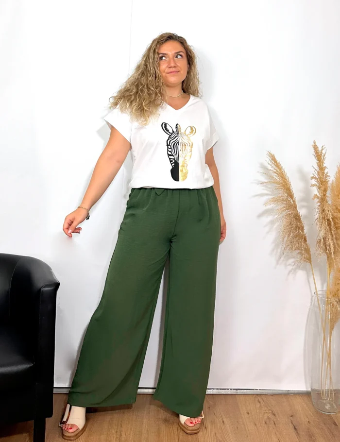 Camiseta Cebra Blanca - Imagen 4