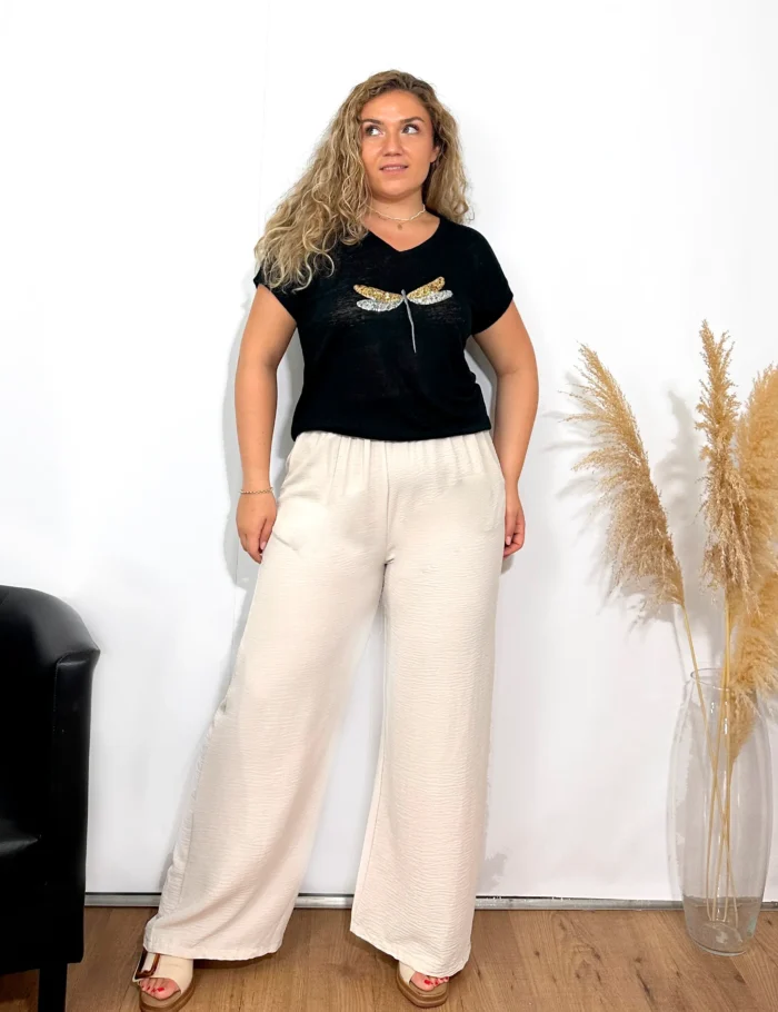 Camiseta Libelula Negra
