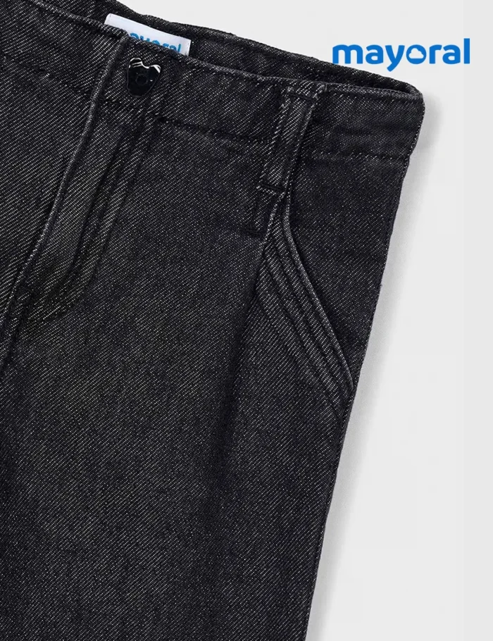Vaquero Wide-leg Negro - Imagen 2