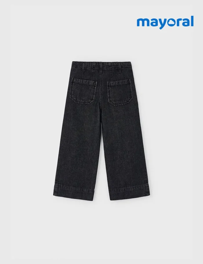 Vaquero Wide-leg Negro - Imagen 3