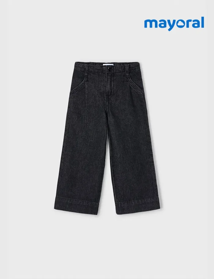 Vaquero Wide-leg Negro