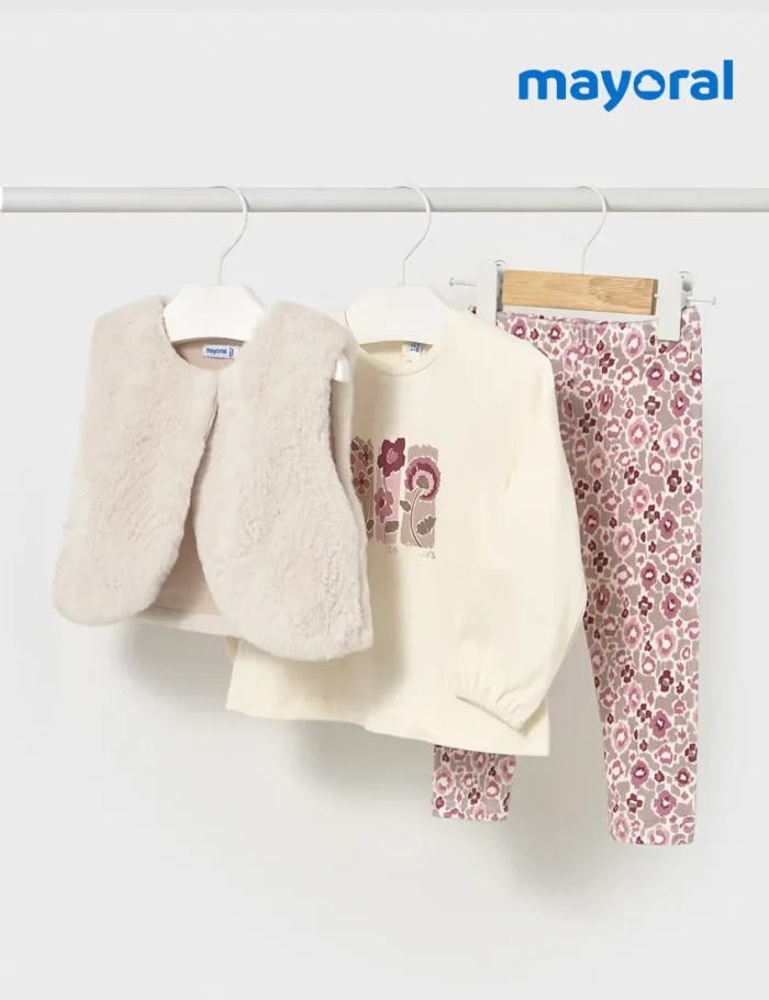 Conjunto de Legging y Camiseta Flores - Imagen 4