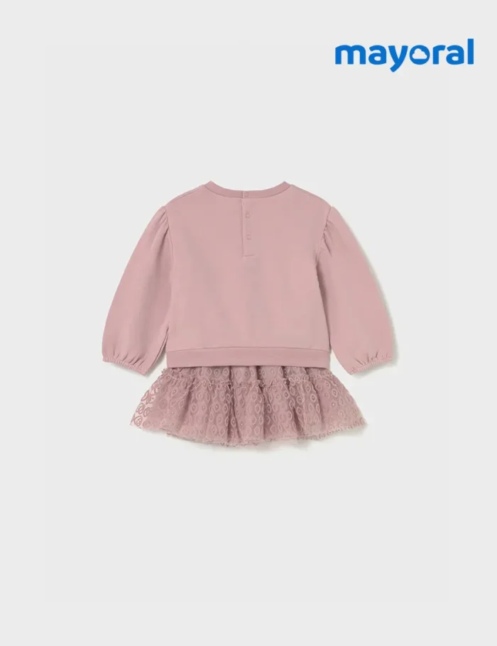 Conjunto Falda Tul Rosa - Imagen 2