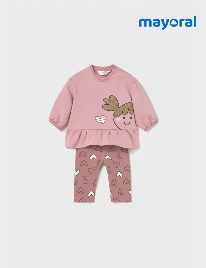 Conjunto Rosa Legging