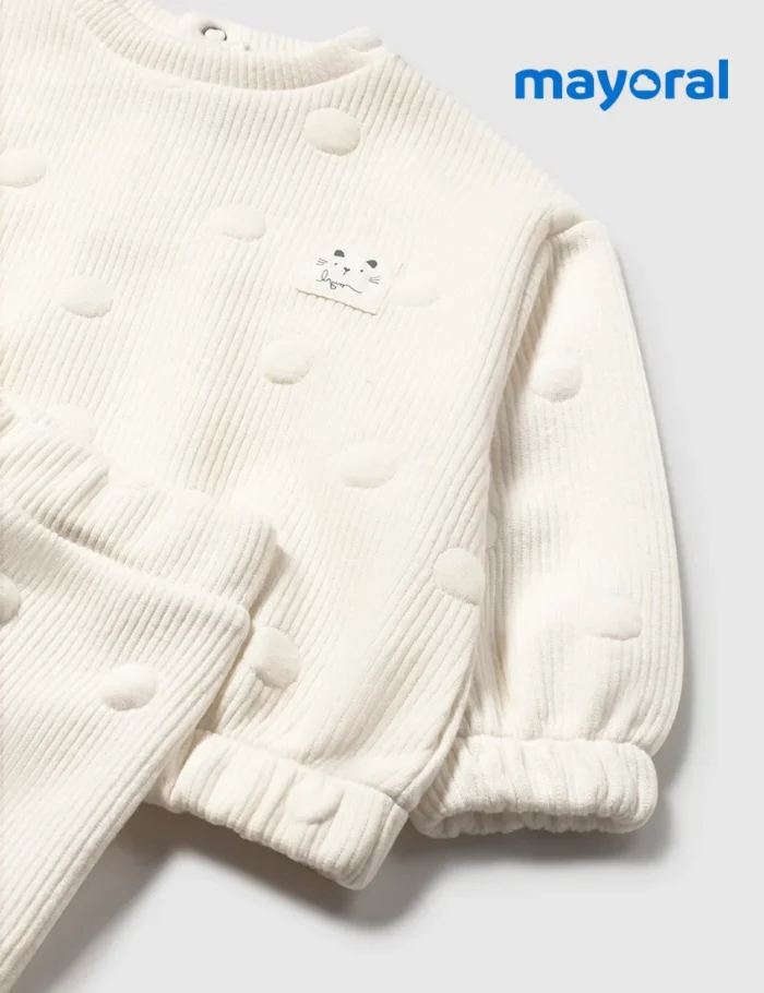 Chandal Lunares Crema - Imagen 2