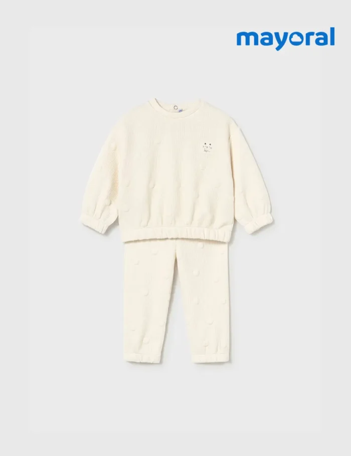 Chandal Lunares Crema - Imagen 3