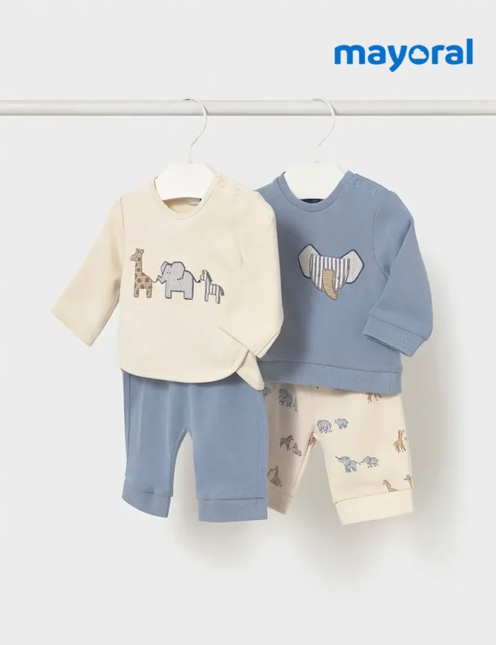 Conjunto Animales Azul