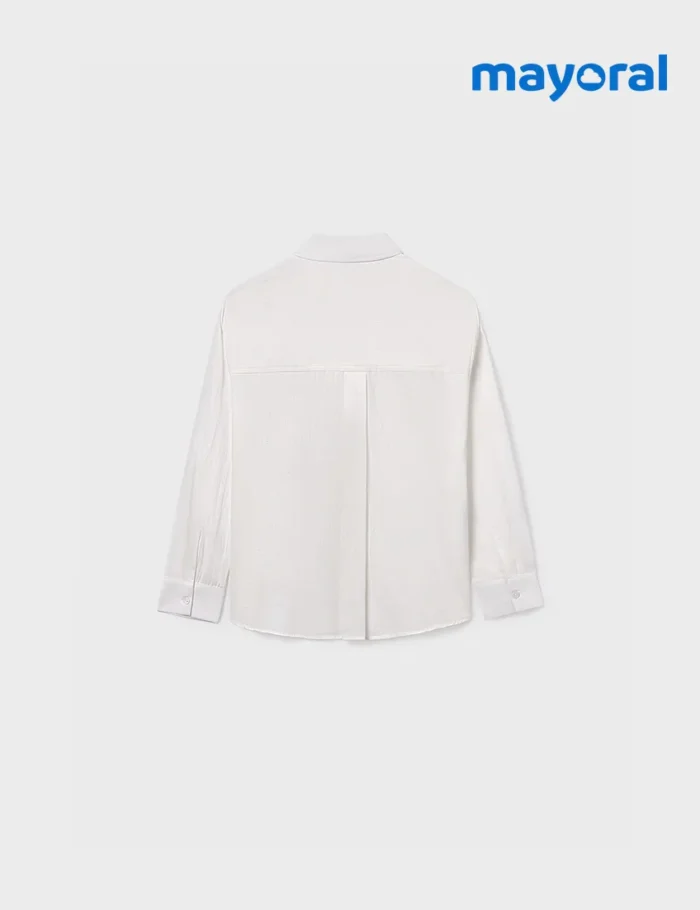 Camisa Bolsillo Blanca - Imagen 4