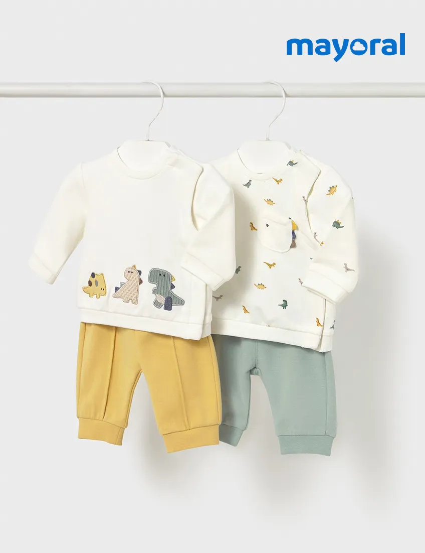 Conjunto Dino Mostaza