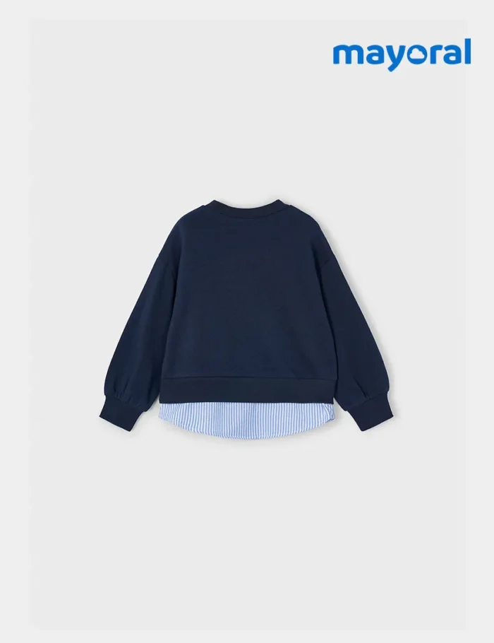 Sudadera Combinada Marino - Imagen 4