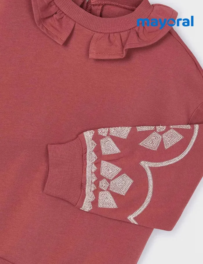 Sudadera Cuello Volante - Imagen 3