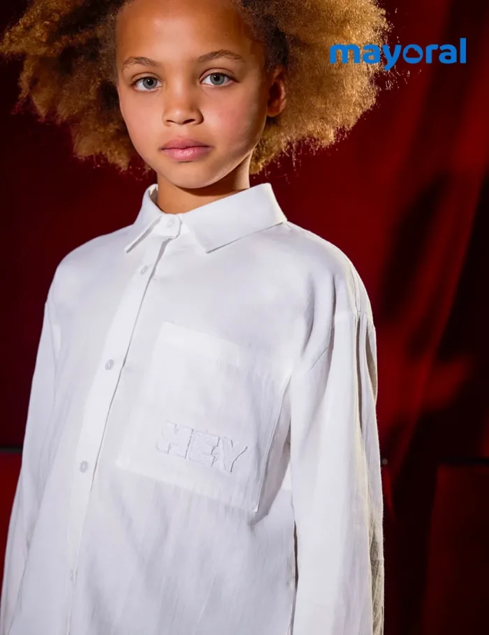 Camisa Bolsillo Blanca - Imagen 3