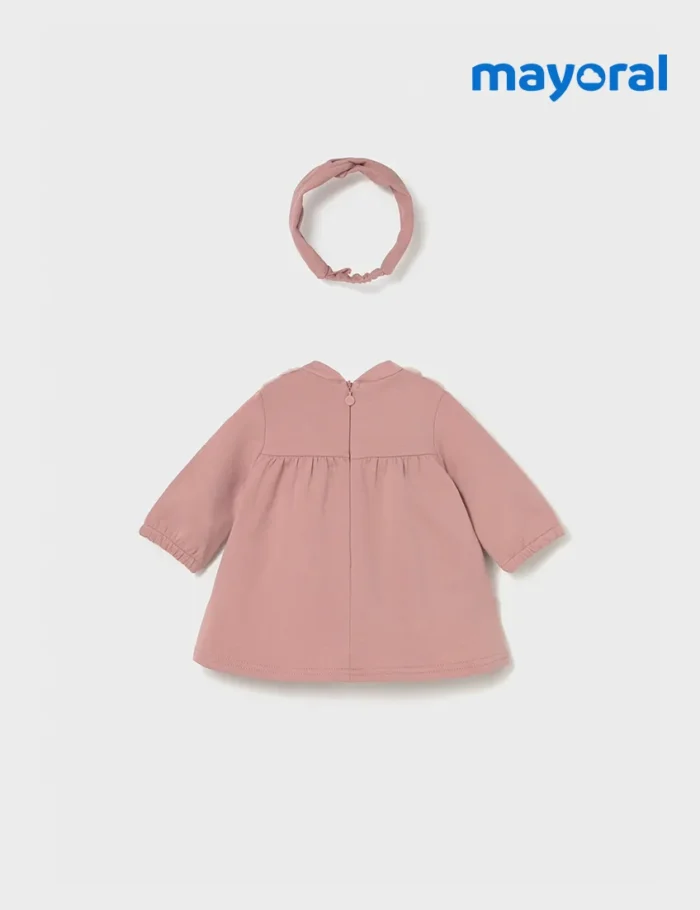 Vestido Rosa + Bandana y Bolsito - Imagen 3