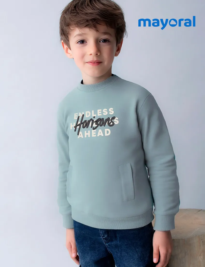 Sudadera Horizons Glaciar