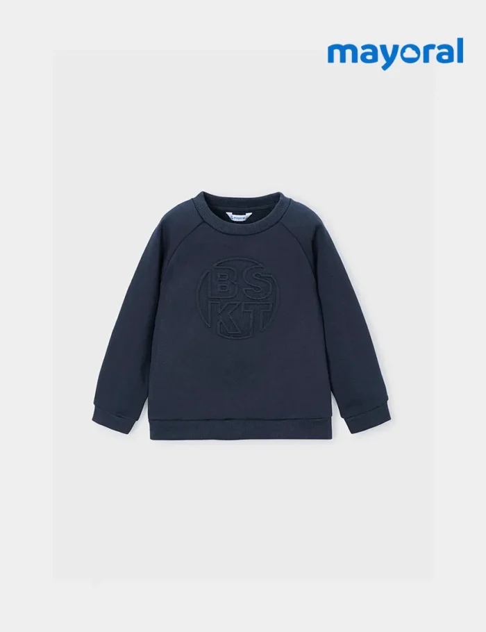 Sudadera Relieve Marino