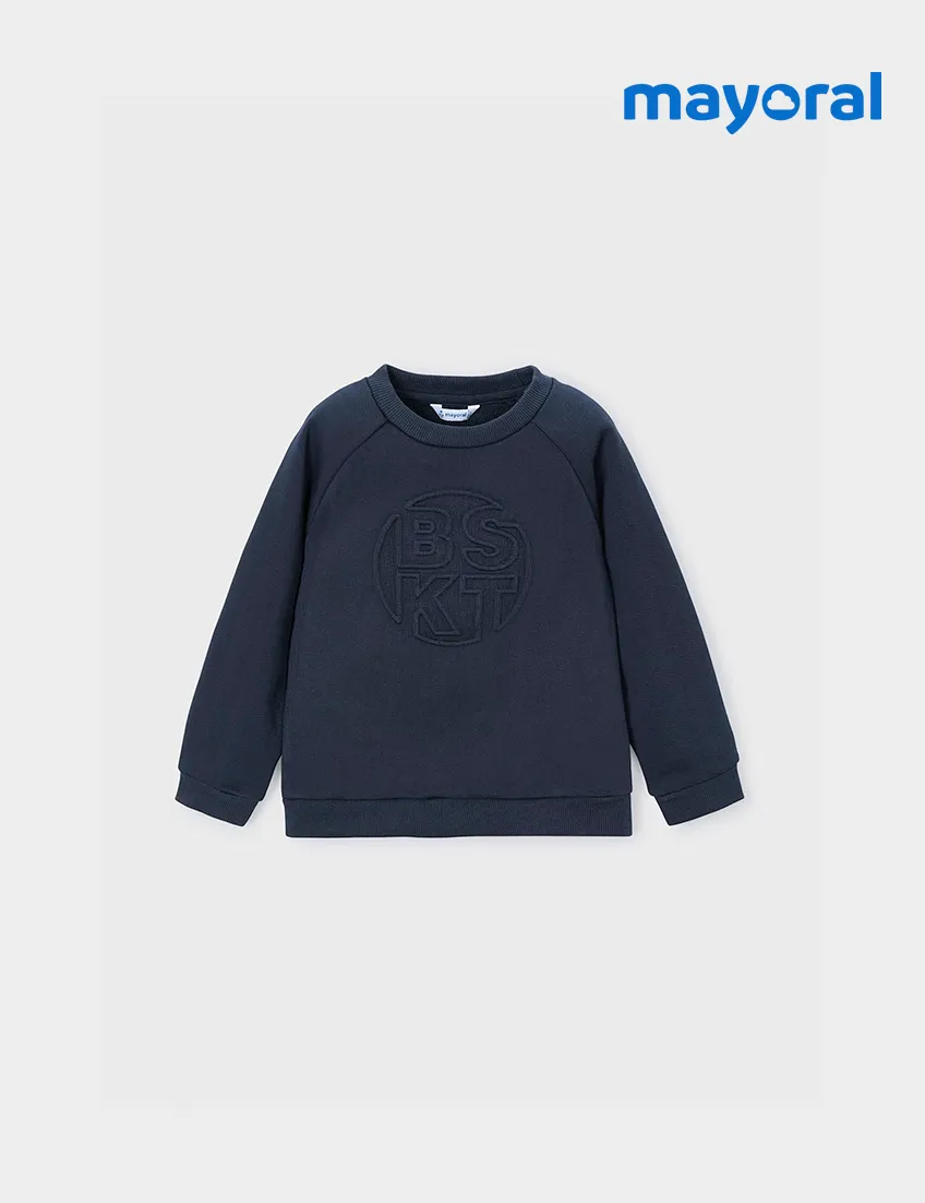 Sudadera Relieve Marino