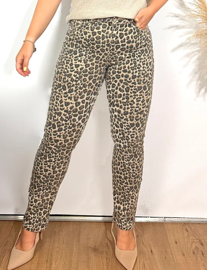 Pantalón Skinny Leopardo