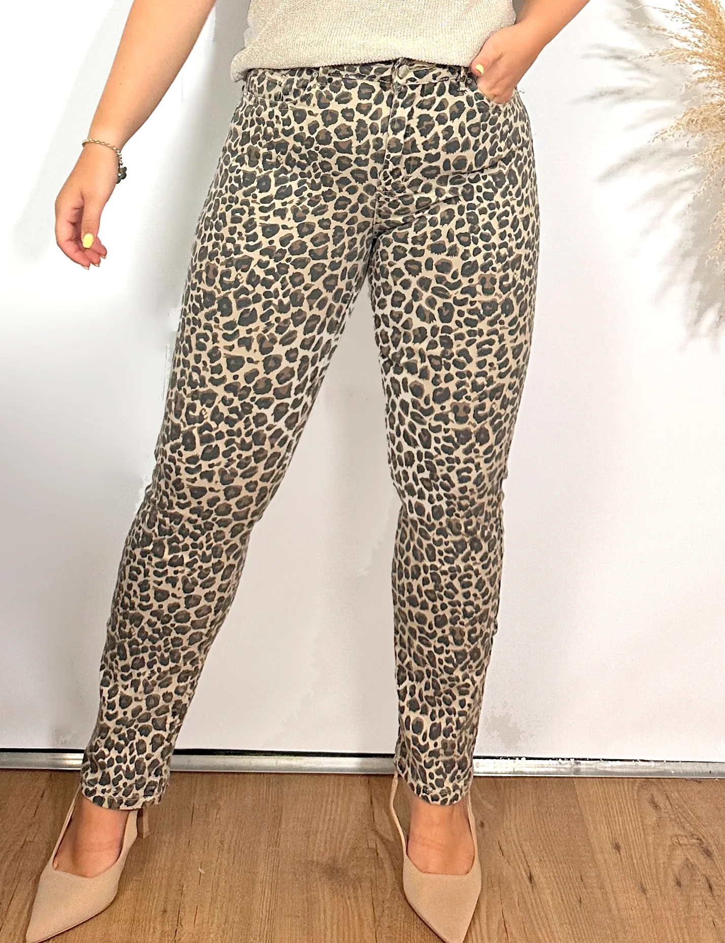 Pantalón Skinny Leopardo