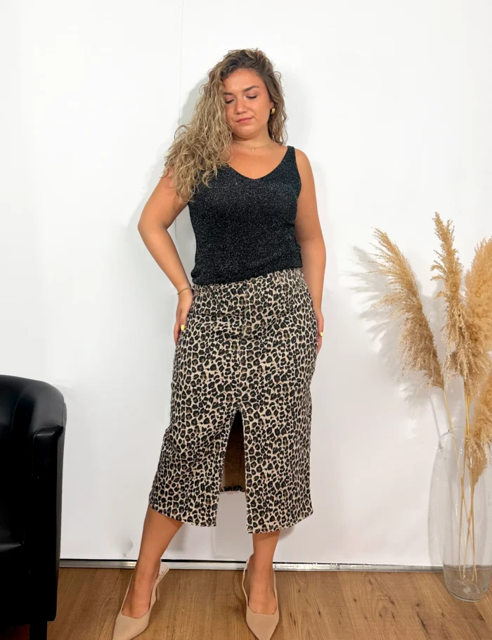 Top Lurex Negro - Imagen 2
