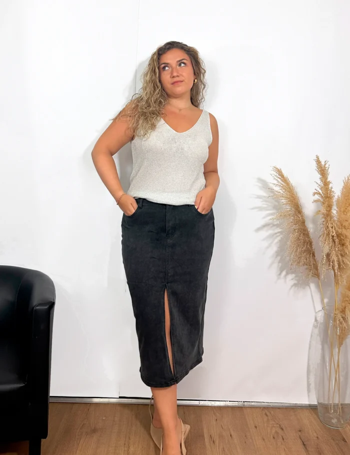 Top Lurex Plata - Imagen 2