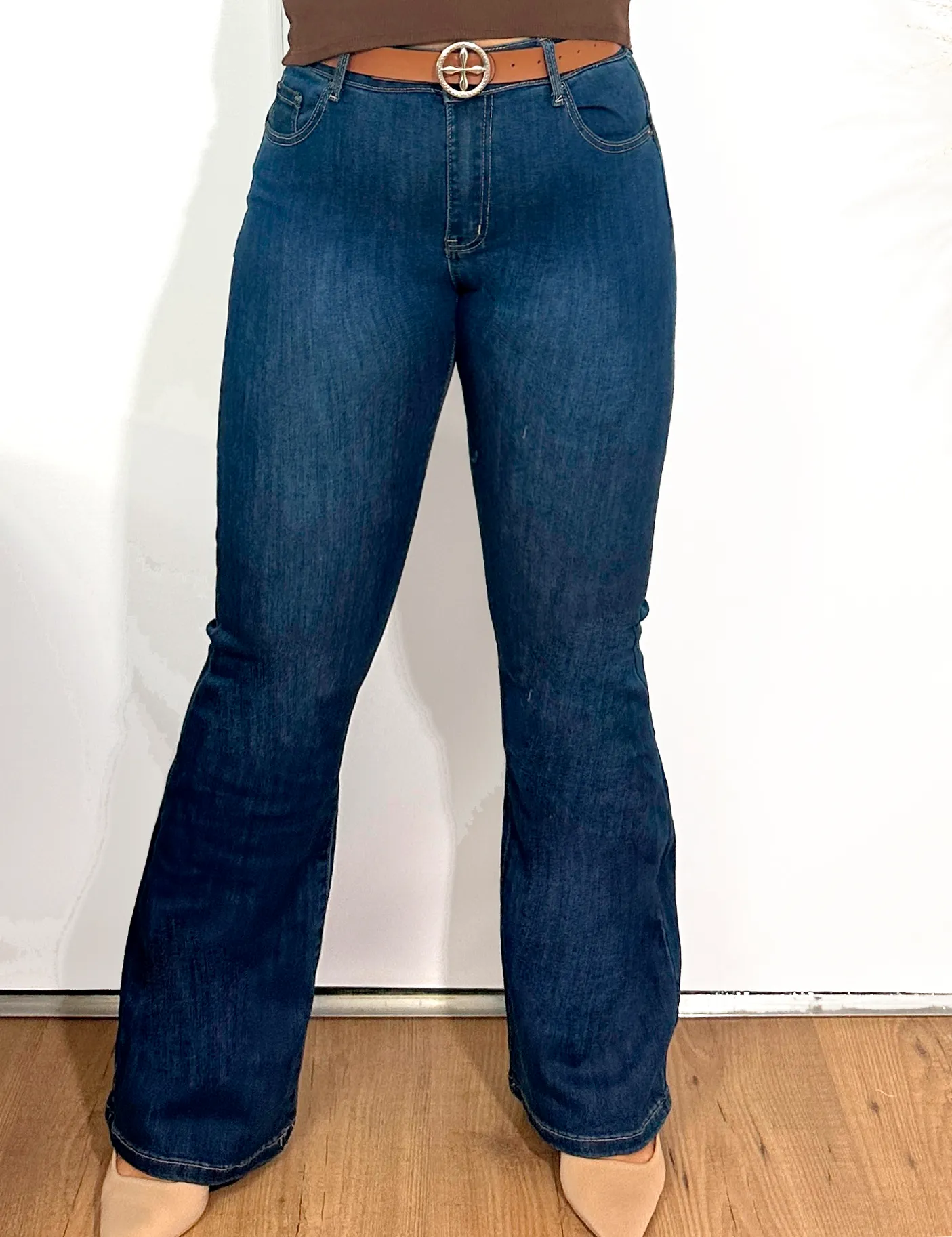 Jeans Flare Push-up